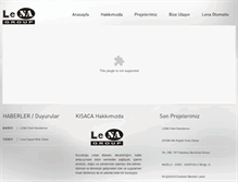 Tablet Screenshot of lena.com.tr